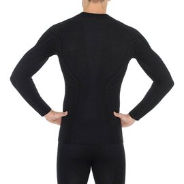 Футболка с длинным рукавом Brubeck Active Wool LS12820 black M (LS12820-black-M), Размер: M, Рост: 170-176 см, изображение 2