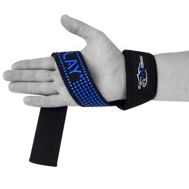 Лямки для тяги Power System 7064 Black/Blue (PP_7064_Black/Blue), Цвет : Black/Blue, изображение 3