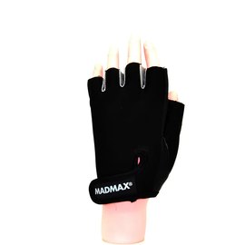 Перчатки для фитнеса MadMax MFG-251 Rainbow Grey L (MFG-251-GREY_L), Размер: L, Цвет: Чёрный/Серый, изображение 2