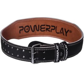 Пояс для тяжелой атлетики PowerPlay 5085 черно-коричневый M (PP_5085_M_Black/Brown), Размер: M, изображение 3