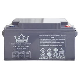 Акумуляторна батарея OR-TEC 12V  65Ah GEL BATTERY (6848969)