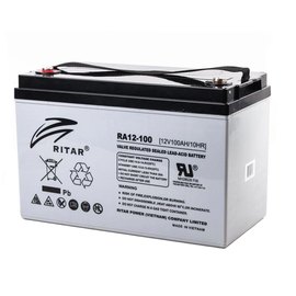 Акумуляторна батарея Ritar 12V 100Ah RA12-100S