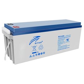 Акумуляторна батарея  Ritar DG12-200 12V 200Ah GEL BATTERY (6850509)