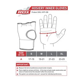 Бинт-перчатка RDX Inner Gel Black L HYP-IS2B-L (442_10407), Размер: L, Цвет: Чёрный, изображение 4