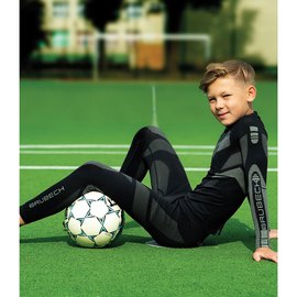 Комплект детского термобелья Brubeck DRY Junior KP10220 black/graphite 164/170 (KP10220-164/170), Рост: 164-170 см, изображение 5