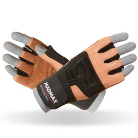Перчатки для фитнеса MadMax MFG-269 Professional Brown XXL (MFG-269-NTB_XXL), Размер: XXL, Цвет: Коричневый