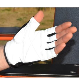 Перчатки для фитнеса MadMax MFG-444 Fitness White XXL (MFG-444-White_XXL), Размер: XXL, Цвет: Белый, изображение 3