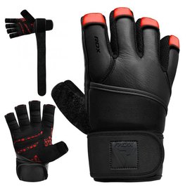 Перчатки для зала RDX L7 Micro Plus Red/Black S (340_20105), Размер: S, изображение 3