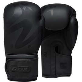 Боксерские перчатки RDX F15 Matte Black 12 ун. (3372_403010), Вес: 12 унций