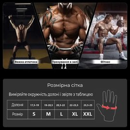 Перчатки для фитнеса MadMax MFG-860 Wild Grey/Green S (MFG-860_S), Размер: S, изображение 5