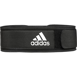 Пояс для важкої атлетики Adidas Essential Weightlifting Belt чорний XL (94 - 120 см) (ADGB-12256), Розмір: XL