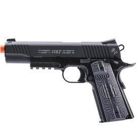 Страйкбольний пістолет Cybergun SA Colt 1911 Combat Unit Blowback 6 мм BB black (180564)