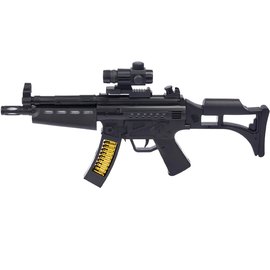 Іграшковий світло-звуковий автомат ZIPP Toys MP5 Чорний (804B-1), зображення 2