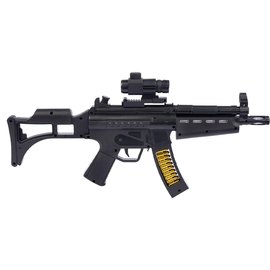 Іграшковий світло-звуковий автомат ZIPP Toys MP5 Чорний (804B-1), зображення 3