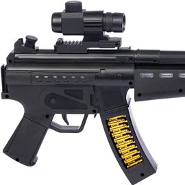 Іграшковий світло-звуковий автомат ZIPP Toys MP5 Чорний (804B-1), зображення 5