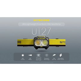Налобный фонарь Nitecore UT27 Pro New (6-1458 _new_pro), изображение 2