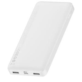 Повербанк Baseus Bipow Digital Display 10000 mAh 15W White (PPDML-I02), Цвет : Белый, изображение 3