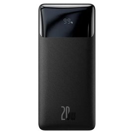 Повербанк Baseus Bipow Digital Display 20000 mAh 20W Black (PPDML-M01), Цвет : Чёрный