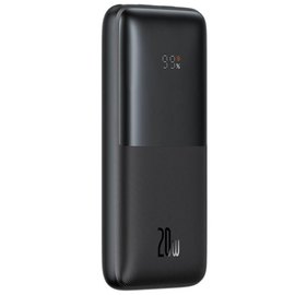 Повербанк Baseus Bipow Pro Digital Display Fast Charge 10000 mAh 20W Black (PPBD040201), изображение 3