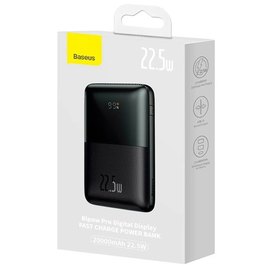 Повербанк Baseus Bipow Pro Digital Display Fast Charge 20000 mAh 22.5W Black (PPBD040301), изображение 4