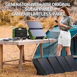 Портативная электростанция Browey Solar Panel 22w PN-600 EU Version 600W green (000009151), изображение 6