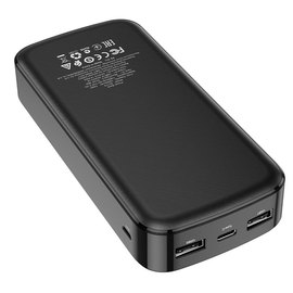 Повербанк Borofone Mike Digital Display 20000 mAh Black BJ17A (000008852), изображение 3