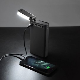 Повербанк HOCO Jove table lamp J62 30000 mAh Black (000005197), зображення 2