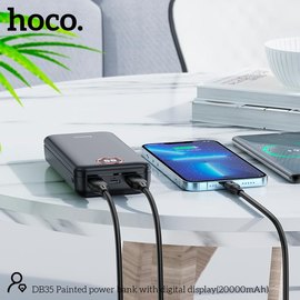 Повербанк HOCO Painted DB35 20000 mAh Black (6931474792150), зображення 3