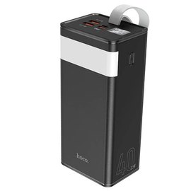 Повербанк HOCO Powermaster fully compatible J86 40000 mAh 22.5W Black (000008344), Цвет : Чёрный