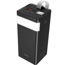 Повербанк HOCO Powermaster fully compatible J86A 50000 mAh 22.5W Black (000008538), Цвет : Чёрный