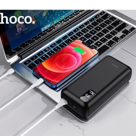 Повербанк HOCO Serenity DB34B 30000 mah Black (000009250), зображення 6