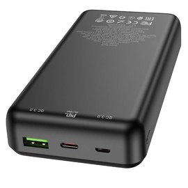 Повербанк HOCO Tacker J87A 20000 mAh 20W Black (000008545), Ёмкость: 20 000 mAh, Цвет : Чёрный, изображение 3