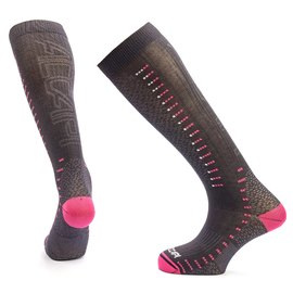 Термоноски Accapi Ski Ergoracing, Black/Cyclamen, 34-36 (ACC H0904.934-0), Размеры: 34-36, Цвет: Black/Cyclamen
