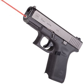 Лазерный целеуказатель LaserMax встраиваемый для Glock 19 Gen5 Красный (LMS-G5-19)