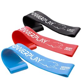 Набор резинок для фитнеса PowerPlay 4113 Mini Power Band Set 3 шт 10-20 кг (PP_4113_3in_B/R/B)