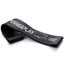 Набор резинок для фитнеса PowerPlay 4113 Mini Power Band Set 3 шт 10-20 кг (PP_4113_3in_B/R/B), изображение 3