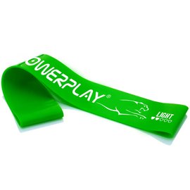 Резинка для фитнеса PowerPlay 4113 Mini Power Band 0.6 мм 1-5 кг зеленая (PP_4113_Green), Нагрузка: 1-5 кг