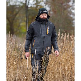 Куртка Savage Gear WP Performance Jacket M black ink/grey (57293), Размеры: M, изображение 5