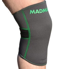 Наколенник MadMax MFA-294 Zahoprene Knee Support Dark Grey/Green L (MFA-294_L), Размер: L, изображение 2