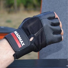 Перчатки для фитнеса MadMax MFG-269 Professional Exclusive Black M (MFG-269-EXC_M), Размер: M, Цвет: Чёрный, изображение 2