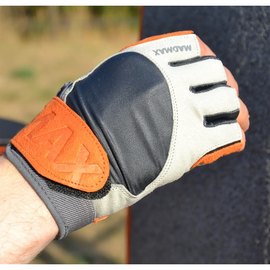 Перчатки для фитнеса MadMax MFG-850 Crazy Grey/Orange L (MFG-850_L), Размер: L, изображение 4