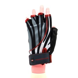 Перчатки для фитнеса MadMax MFG-911 Nine-eleven B&W Zebra S (MFG-911-ZEB_S), Размер: S, Цвет: Чёрный/Белый, изображение 2