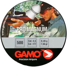 Свинцовые пули Gamo Pro Magnum 500 шт. 6321734, Количество в упаковке: 500 шт.