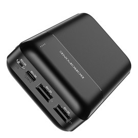 Повербанк Borofone Cube 20000 mAh Black BJ16A (6974443381009), Цвет : Чёрный, изображение 2