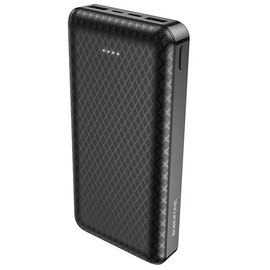 Повербанк Borofone Minimalist 10000 mAh Black BJ3 (6931474736840), Цвет : Чёрный