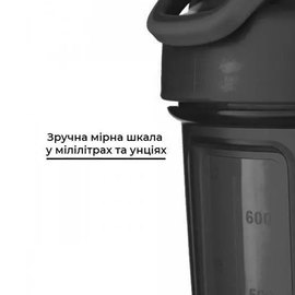 Шейкер спортивний BlenderBottle Classic Loop PRO 20oz/590ml Black (Loop_Pro_20oz_Black), Колір: Black, зображення 2
