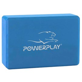 Блок для йоги PowerPlay 4006 Yoga Brick Синий (PP_4006_Blue_Yoga_Brick), Цвет : Синий