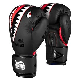 Боксерские перчатки Phantom Fight Squad Schwarz Black 16 унций (PHBG2216-16), Вес: 16 унций