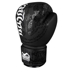 Боксерские перчатки Phantom Muay Thai Black 16 унций (PHBG2329-16), Вес: 16 унций, изображение 2