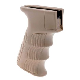 Пистолетная рукоятка DLG Tactical для АК-47/74 обрезиненная, tan (DLG-098), Цвет : Песочный, изображение 2